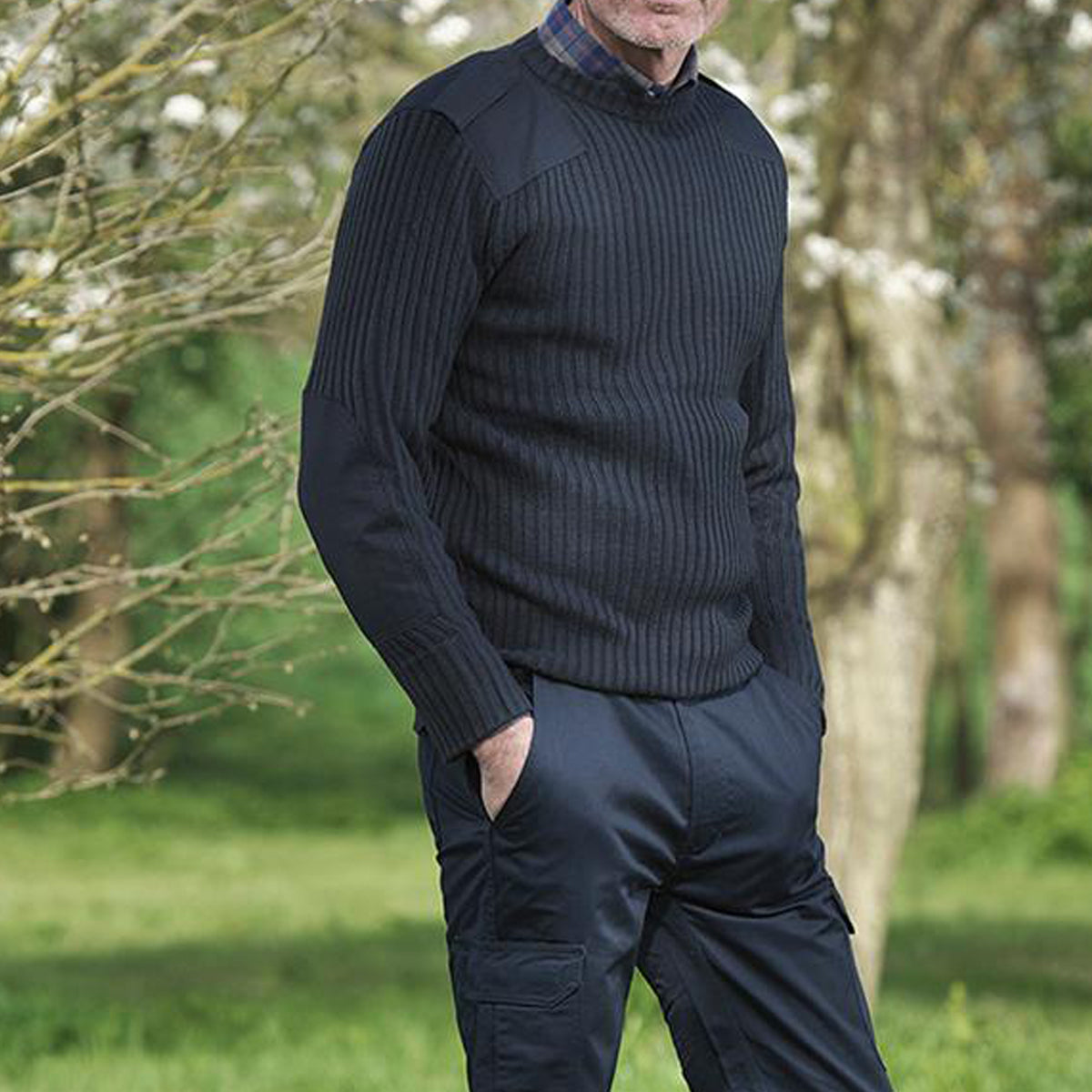 Men's Heavyweight Crew Neck Jumper