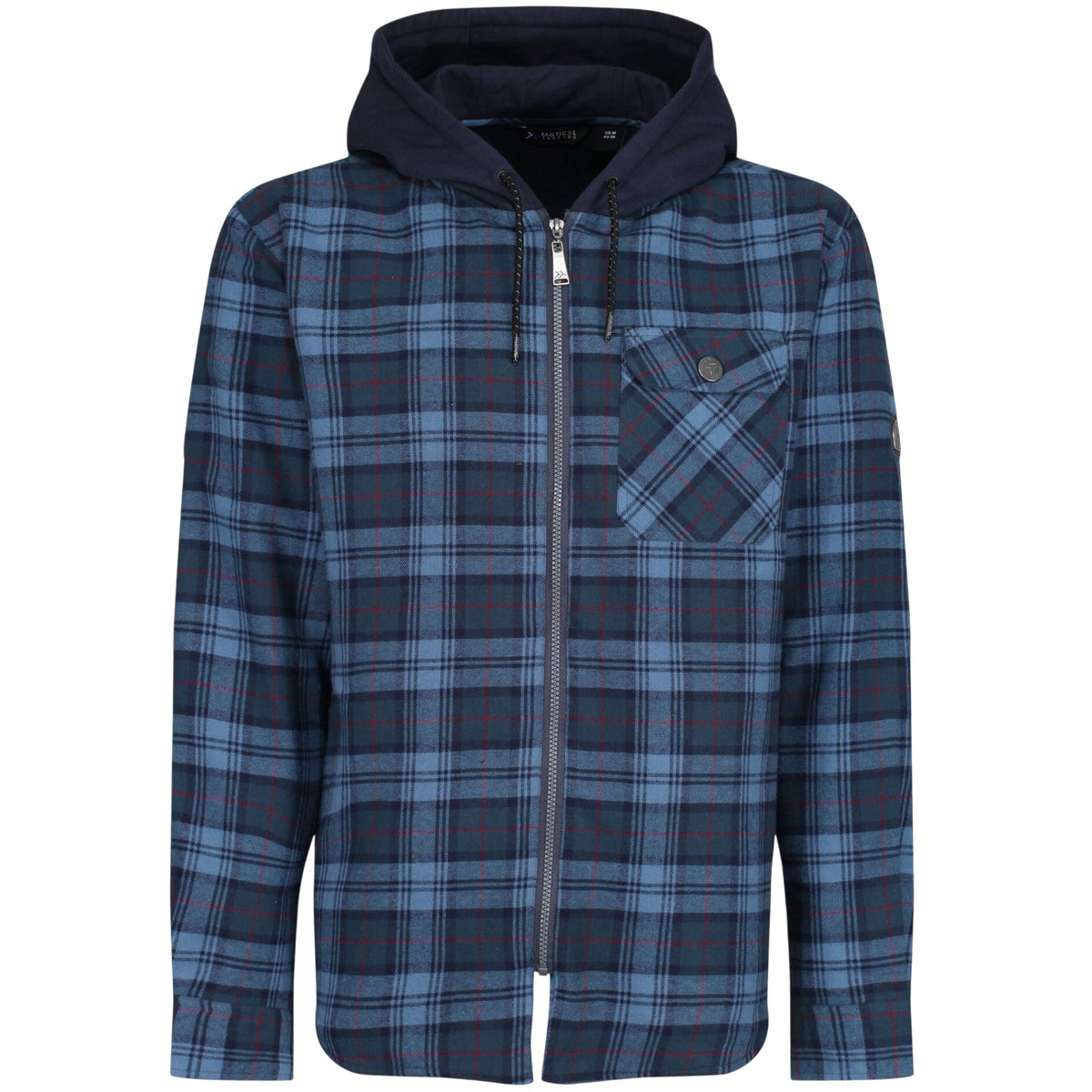 Regatta Men's Fleece-Lined Hooded Check Shirt