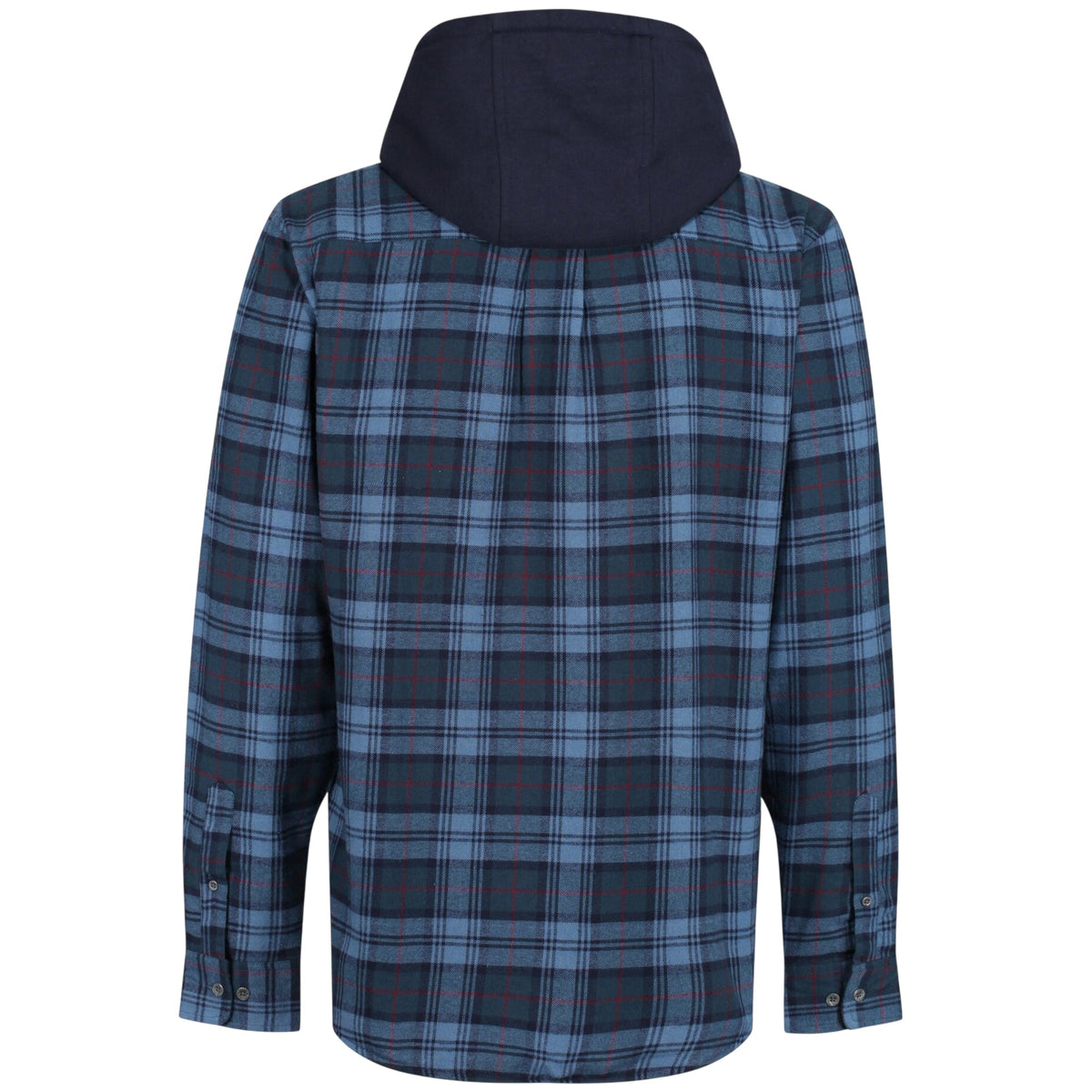 Regatta Men's Fleece-Lined Hooded Check Shirt