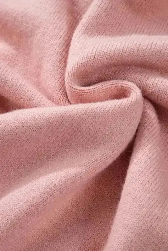 Pearl Button Knit Cardigan – Sepia Rose