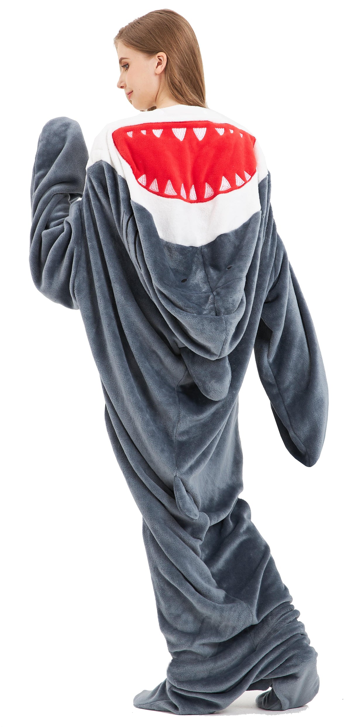 Shark Wearable Blanket Hoodie