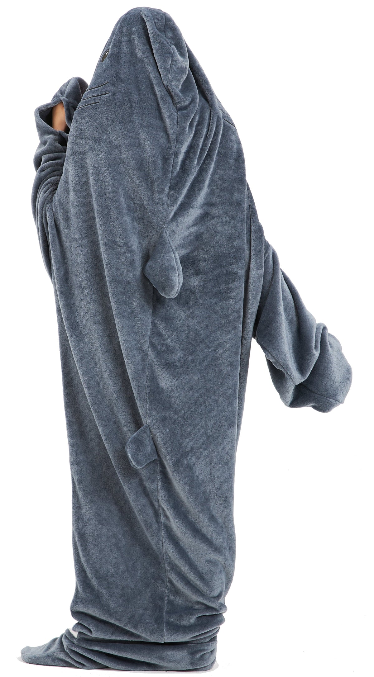 Shark Wearable Blanket Hoodie