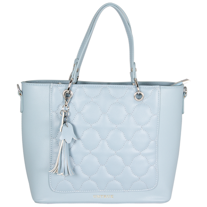 Charm Tote Bag – Pale Blue