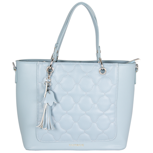 Charm Tote Bag – Pale Blue