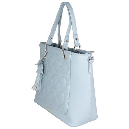 Charm Tote Bag – Pale Blue