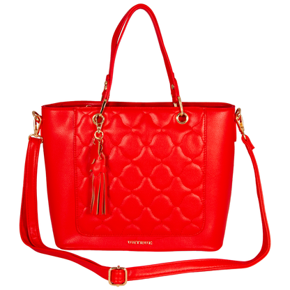 Charm Tote Bag – Red