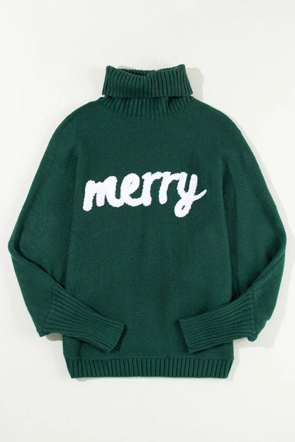 Fiery Red High Neck Jumper
