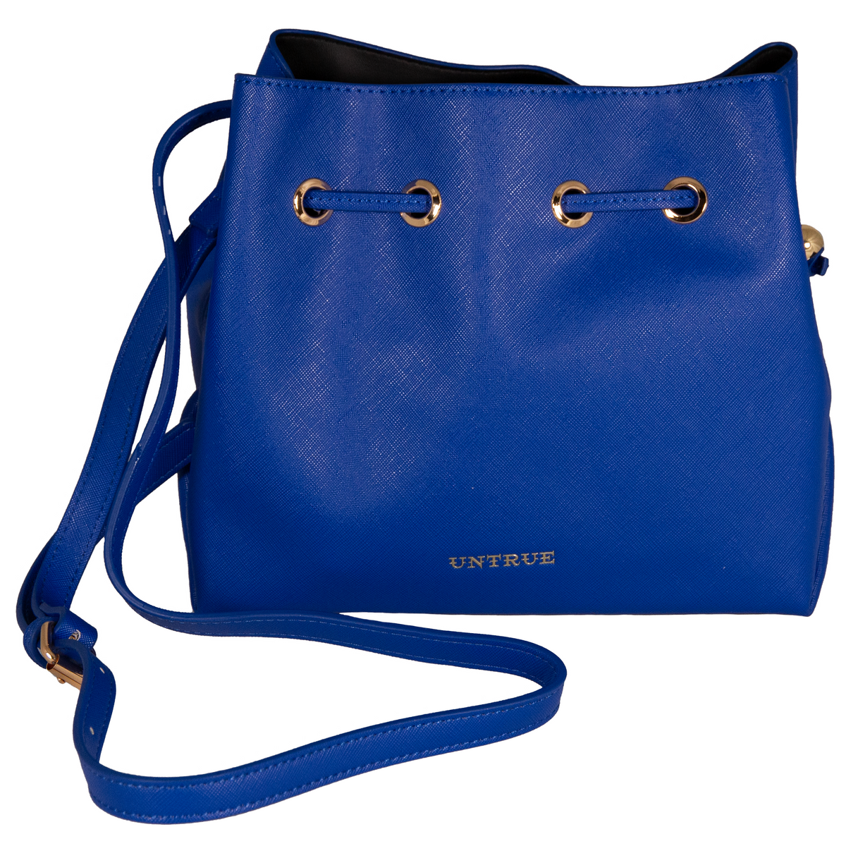 Drawstring Tote Handbag Set – Cobalt Blue