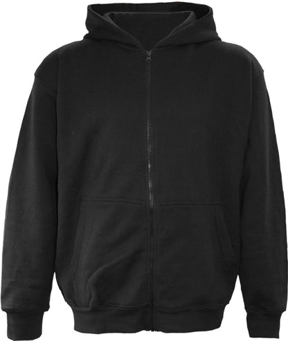 Full-Zip Hoodie – Black