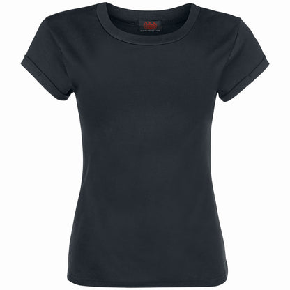 Girls' Boat Neck Cap Sleeve T-Shirt