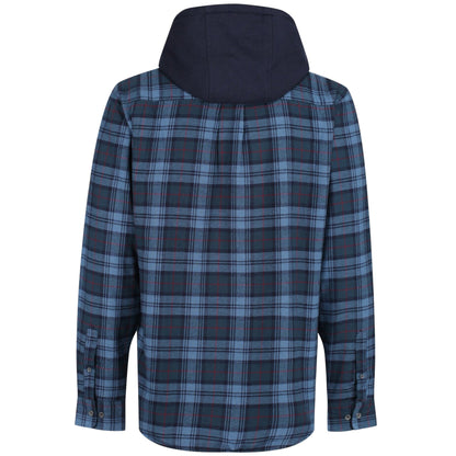 Regatta Men's Fleece-Lined Hooded Check Shirt