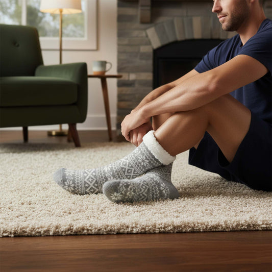 Men's Thermal Non-Slip Slipper Socks