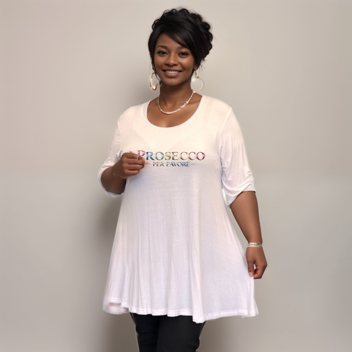 "Prosecco Per Favore" Swing Top