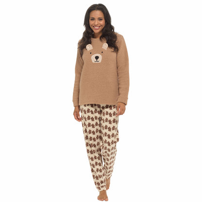 Teddy Bear Fleece Pyjama Set