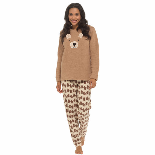 Teddy Bear Fleece Pyjama Set