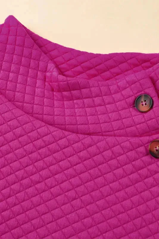 Quilted Hooded Mini Dress with Kangaroo Pocket