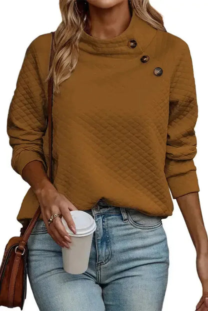 Quilted Hooded Mini Dress with Kangaroo Pocket