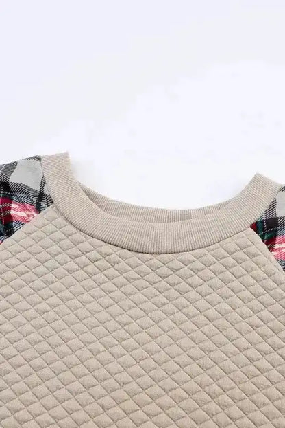 Quilted Hooded Mini Dress with Kangaroo Pocket