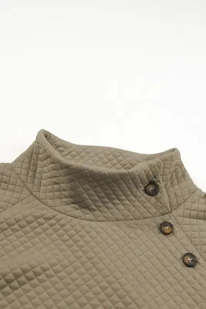 Quilted Hooded Mini Dress with Kangaroo Pocket