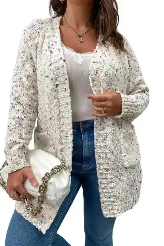 Spotted Cable Knit Jumper