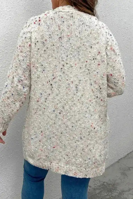 Spotted Cable Knit Jumper