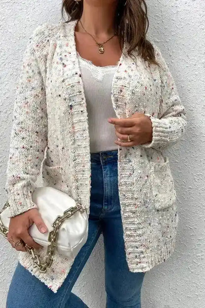 Spotted Cable Knit Jumper