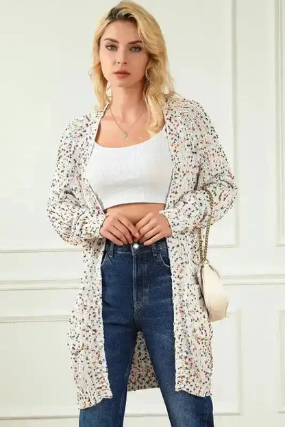 Spotted Cable Knit Jumper