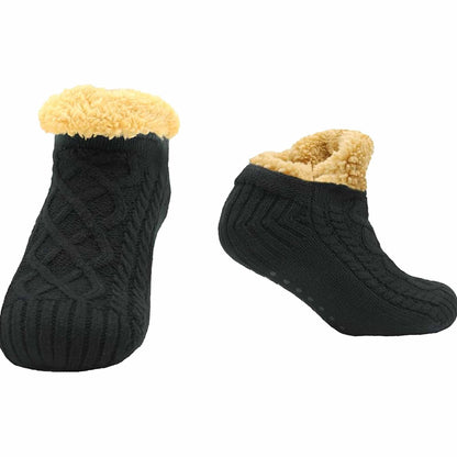 Sherpa-Lined Nordic Slipper Socks